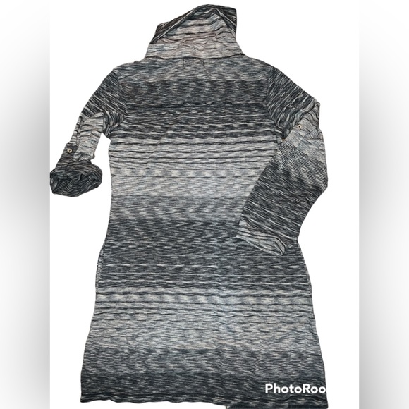 EUC Max Studio cowl neck dress w/ pockets - Picture 3 of 9